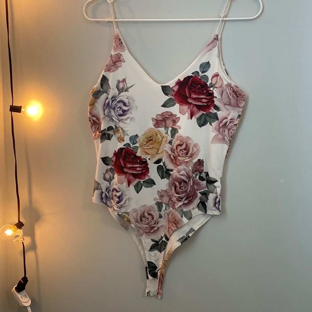 Floral bodysuit